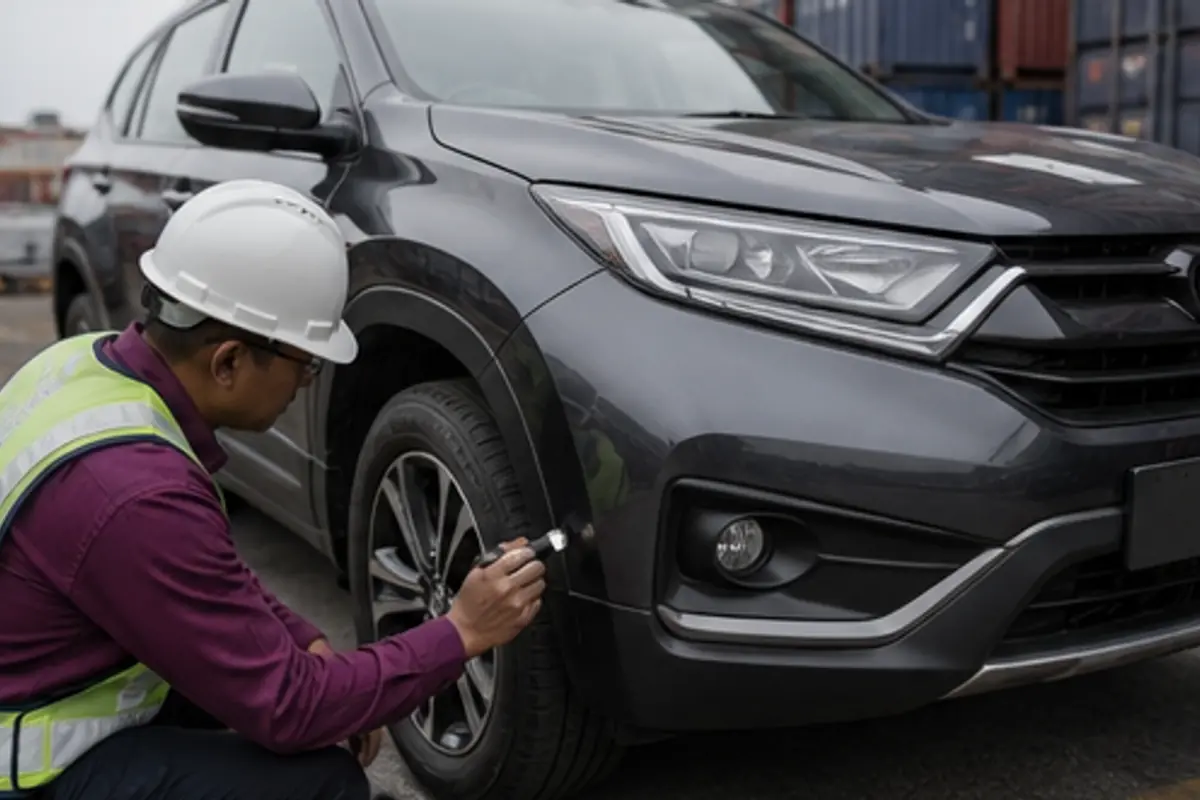 Plat kanan hadapan